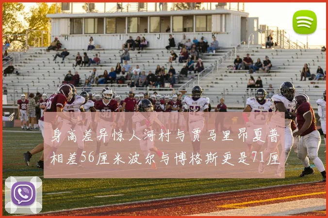 身高差异惊人河村与贾马里昂夏普相差56厘米波尔与博格斯更是71厘米
